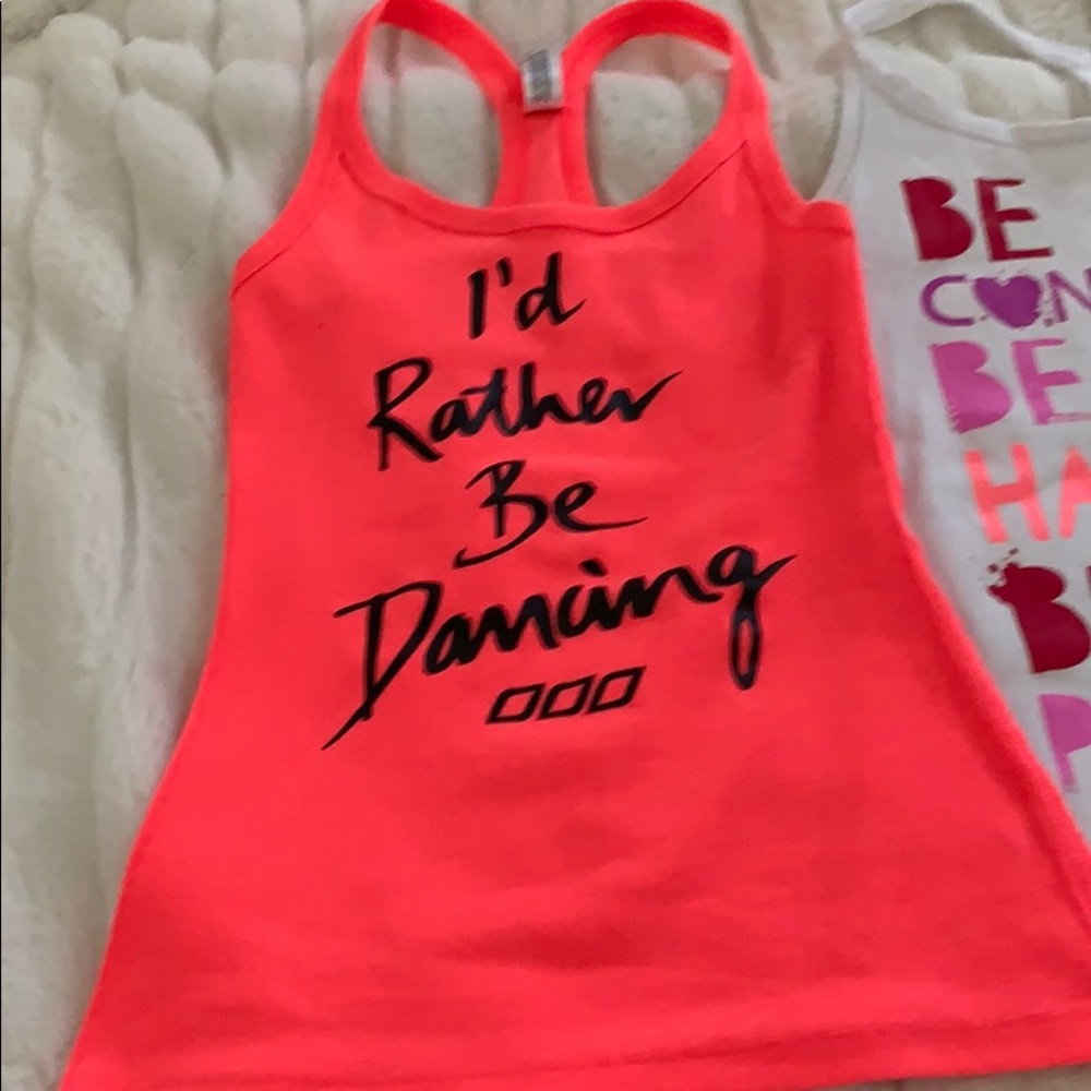 3 Lorna Jane cotton tanks